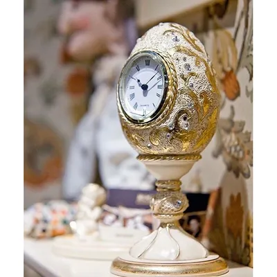 Часы настольные Наследие Фаберже Айвори купить в магазине Ваше Время |  Санкт-Петербург
