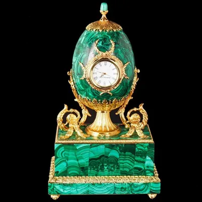 Часы \"Ландыш\" хрустальные Tsar Faberge. Артикул: 631117