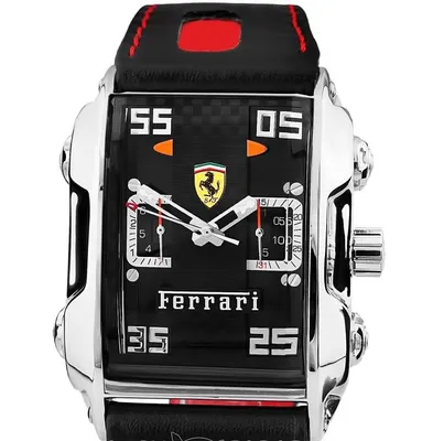 Часы Ferrari Titanium Carbon HUBLOT Big Bang 401.NJ.0123.VR, 45 мм, титан и  углеродное волокно, хронограф | Mercury