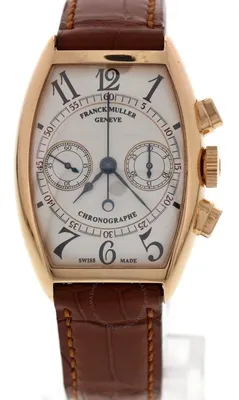 Часы Franck Muller Casablanca 5850 CC Chronograph 18K Rose Gold 【Выгодная  цена】 - купить у DJONWATCH