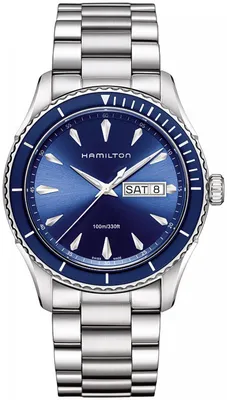 Часы Hamilton Jazzmaster Seaview Day Date Quartz H37551141 - ОРИГИНАЛЬНЫЕ  ШВЕЙЦАРСКИЕ ЧАСЫ В ПЕРМИ