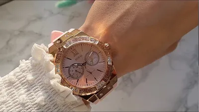 Женские часы GUESS W1053L3 - YouTube