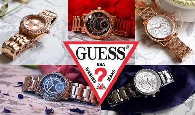 Часы Guess W0911L3, цвет: черный, GU460DWALZO3 — купить в интернет-магазине  Lamoda