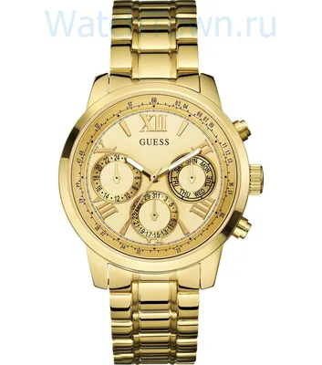 ЖЕНСКИЕ наручные часы GUESS W0330L1 в Москве. КВАРЦЕВЫЕ GUESS W0330L1