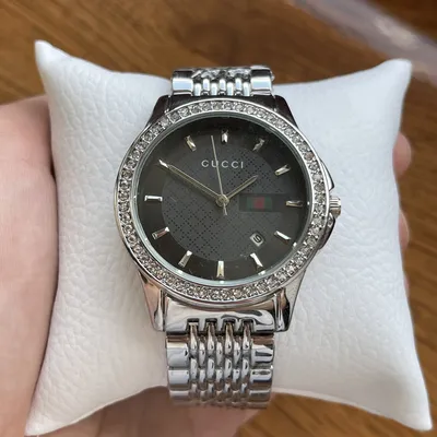 Женские часы Gucci на браслете сребристого цвета (ID#1877597694), цена: 590  ₴, купить на Prom.ua