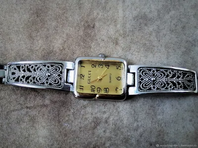 Винтаж: Часы винтажные: женские наручные часы GUCCI оригинал! 90-е в  интернет-магазине Ярмарка Мастеров по цене 7556.5 ₽ – M1RIABY | Часы  винтажные, Бобров - доставка по России