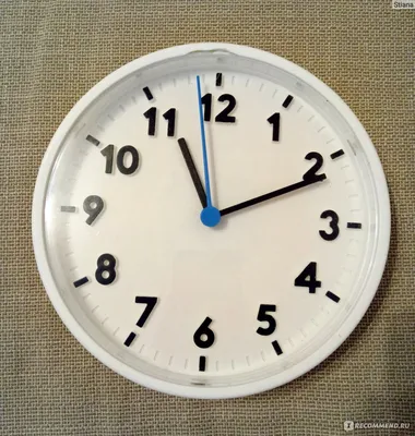 TUNNIS настенные часы низковольтный/черный 30 см | IKEA Latvija