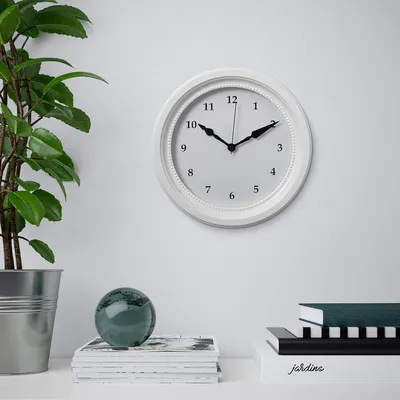 Часы настенные IKEA СТОММА - «IKEA радует: дешевые настенные часы СТОММА с  бесшумным механизмом. ✹ Циферблат можно раскрасить по своему вкусу!» |  отзывы