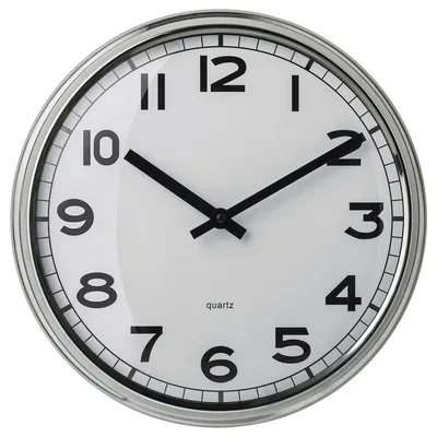 Настенные часы, белый 20 см IKEA STOMMA СТОММА 803.741.42 купить в Минске,  цена 857 рублей - Интернет магазин aIKEA.by