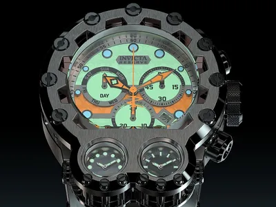 Мужские часы Invicta Pro Diver с черным циферблатом из нержавеющей стали  INV35693 200M ru