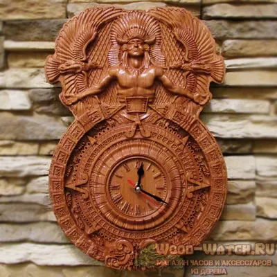 Часы деревянные | Пикабу
