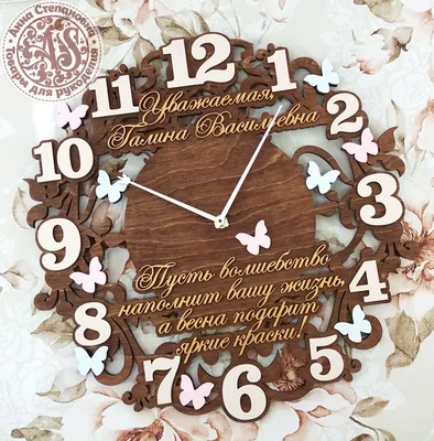 Купить деревянные настольные часы с бронзовыми вставками «WUBA» конца  1960-х годов от Warmink в Украине