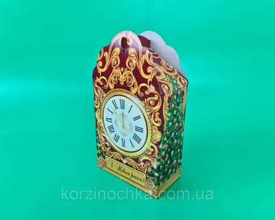 Новогодние часы из конфет - Сайт авторских работ HandHobby.ru