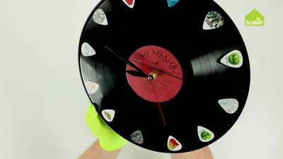 Купить часы VinylLab часы из виниловые пластинки DJ по цене от 2990 руб.,  характеристики, фото, доставка