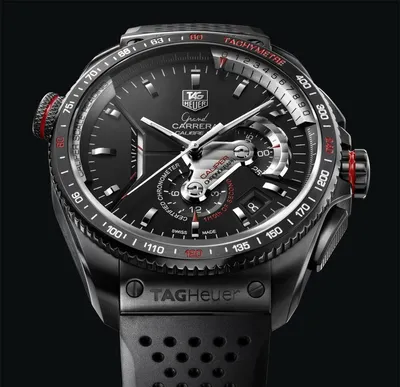 Часы мужские Tag Heuer Grand Carrera Calibre: продажа, цена в Минске.  Наручные и карманные часы от \"NewExtraTime\" - 3689859