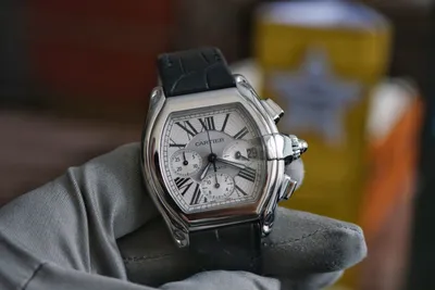 Часы Cartier Roadster Chronograph W62019X6 【Выгодная цена】 - купить у  DJONWATCH