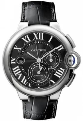 Мужские часы Ballon Bleu de Cartier Chronograph (W6920052) - купить в  Украине по выгодной цене, большой выбор часов Cartier - заказать в каталоге  интернет магазина Originalwatches