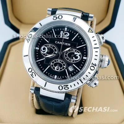 Купить часы Cartier Pasha de Cartier (14631) за 8 500 руб. - в магазине  копий часов