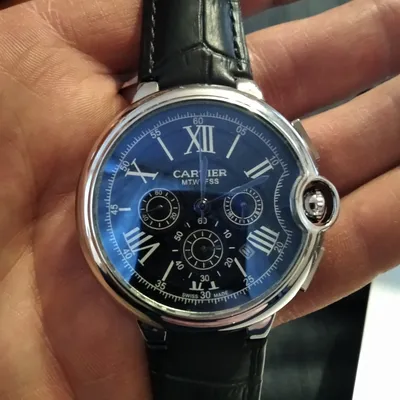 Часы наручные мужские кварцевые CARTIER MTWTFSS, Хронограф рабочий. (id  87752895), купить в Казахстане, цена на Satu.kz