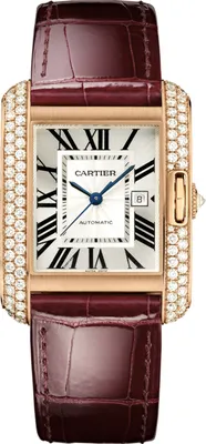 Наручные часы Cartier из золота 18 К с бриллиантами купить в Москве