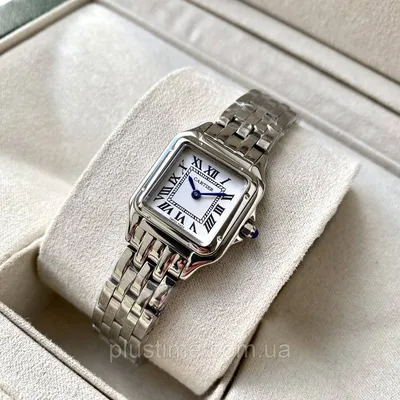Женские часы Cartier Panthère de Cartier mini наручные кварцевые квадратные  на стальном браслете (ID#1983847297), цена: 7260 ₴, купить на Prom.ua