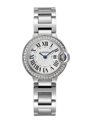 Часы наручные женские с металлическим браслетом Картье - купить с доставкой  по выгодным ценам в интернет-магазине OZON (1181419615)