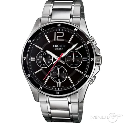 Купить часы Casio MTP-1374D-1A [1AVEF] - цена на Casio Collection  MTP-1374D-1A [1AEF] в MinutaShop