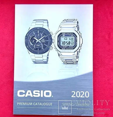 Премиум каталог часов Casio 2020 - «VIOLITY»