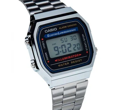 Японские Электронные наручные часы \"Casio\" A-168WA-1W. Оригинал 100%.  Классика. Монтана. Подарок. (id 79916781), купить в Казахстане, цена на  Satu.kz