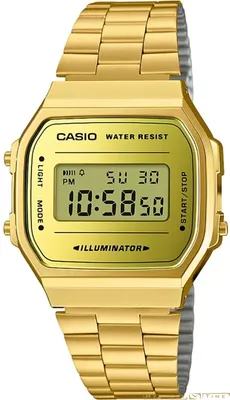 Наручные часы Casio A-168WEGM-9E купить по низкой цене 9678 руб в Москве в  интернет-магазине