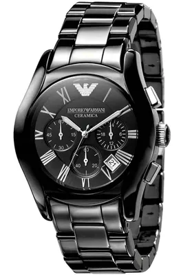 Часы Мужские Керамика Emporio Armani AR1400 Черные - Официальный интернет  магазин наручных часов Emporio Armani - Мужские и Женские