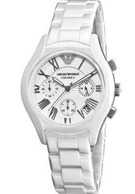 Керамические Часы Женские Emporio Armani Белые AR1404 - Официальный  интернет магазин наручных часов Emporio Armani - Мужские и Женские