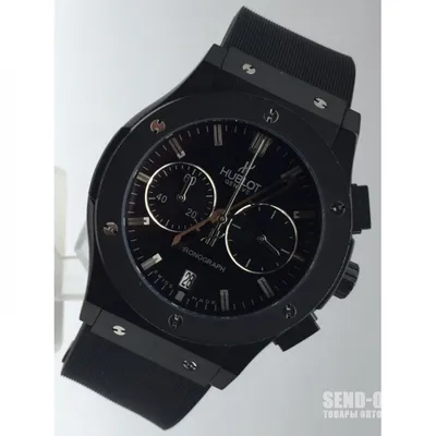 Купить Мужские часы Hublot Classic Fusion черные оптом в Москве со склада |  Send-Opt.ru