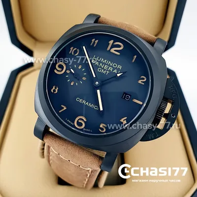 Копия часов Panerai Luminor Gmt Ceramica (12839), купить по цене 15 700 руб.