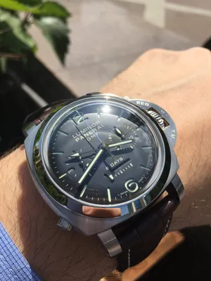 Часы Panerai Luminor Collection Luminor 1950 8 Days GMT Monopulsante  Chronograph PAM00311 (19929) купить в Москве, выгодная цена - ломбард на  Кутузовском