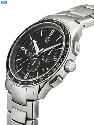 Мужские наручные часы хронограф Mercedes Men's Quartz Chronograph, Business