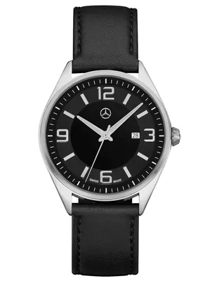 Настенные часы Mercedes Wall Clock Silver