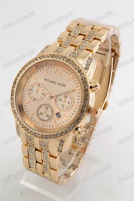 Michael Kors Darci Womens Watch, Crystals, Two-Tone Silver Gold Stainless  Steel | eBay