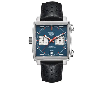 Часы Caliber 11 TAG Heuer Monaco CAW211P.FC6356, 39 мм, сталь, хронограф |  Mercury