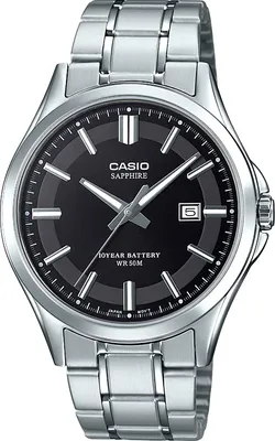 Часы мужские CASIO MTS-100D-1AVEF: 316l — купить в интернет-магазине  SUNLIGHT, фото, артикул 111950