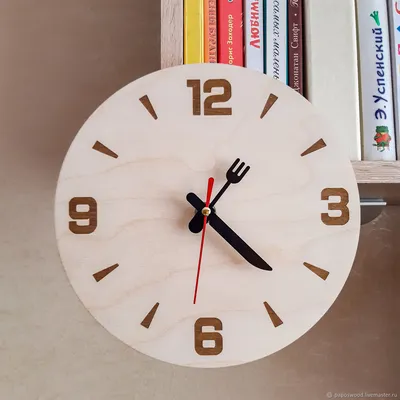 Настенные часы для кухни Кофейный час, 30х45 см - Купить настенные часы  недорого. Собственное производство, гарантия