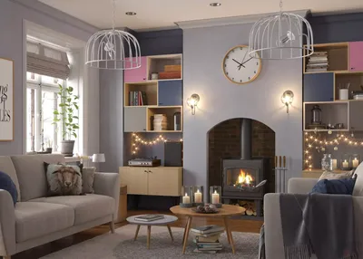 Камин в гостиной | Fireplace design, Contemporary fireplace designs,  Fireplace