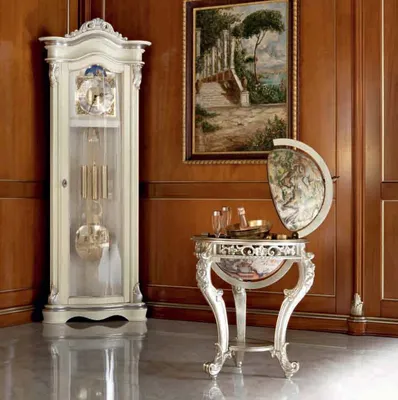Классические напольные часы с бронзовым декором, Cordon - Мебель МР