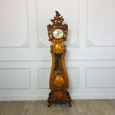 Напольные антикварные часы в стиле Louis XV первой половины XX века,  Франция.