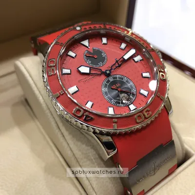 Купить ulysse nardin marine diver red