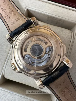 Купить ulysse nardin dual time 42 mm 246-55/32