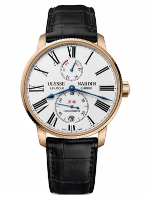 Часы Ulysse Nardin 1182-310/40 Marine Chronometer - купить оригинал по  выгодной цене в интернет-магазине Sublime