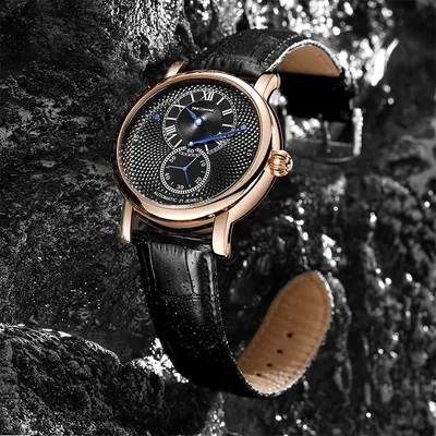 Швейцарские автоматические наручные часы для мужчин, мужские механические  часы с кожаным ремешком, хронограф, роскошные часы, Швейцария | AliExpress
