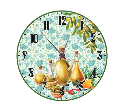 Часы настенные для кухни Оливки (ID#301408416), цена: 389 ₴, купить на  Prom.ua