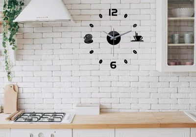 Часы настенные для кухни с вышивкой Cuisine в интернет-магазине Ярмарка  Мастеров по цене 7500 ₽ – HWKDFRU | Часы классические, Москва - доставка по  России